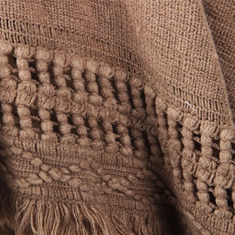 Женское пончо с кисточками и рукавом летучая мышь 12 цветов|poncho shawl|shawl poncholadies shawl |