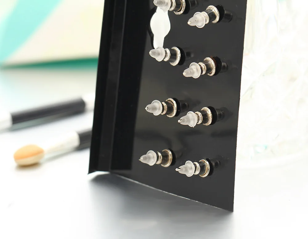 Серьги гвоздики золотистые в полоску 6 пар|earrings set|wholesale earring setsstud earrings |