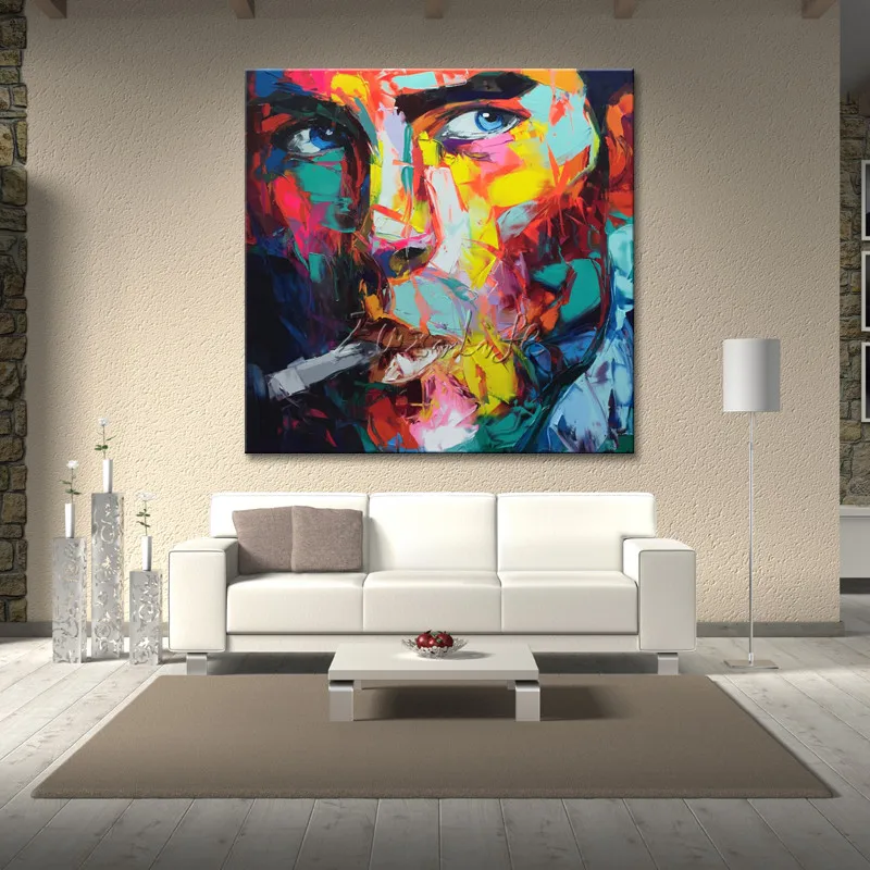 Картина маслом на холсте Нож для гостиной|painting impasto|knife paintingpalette knife painting |