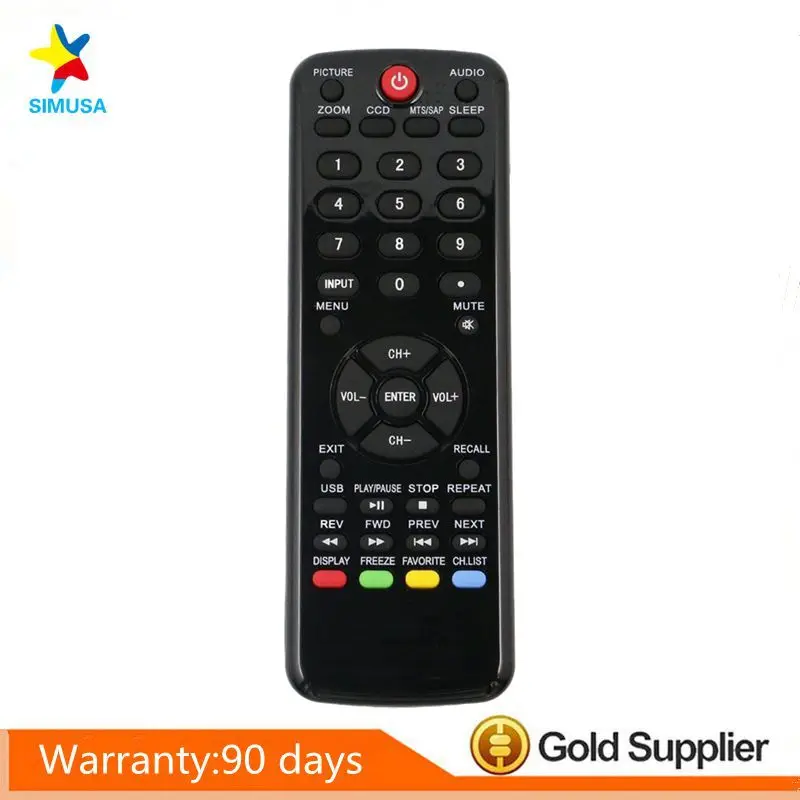 HTR-D09B пульт дистанционного управления для Haier TV LE22D3380 LE22D3380A LE24C3320A LE29F2320 |