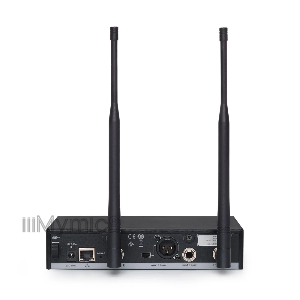 True Diversity UHF профессиональный QLXD4 беспроводной караоке микрофон система с 3Pin