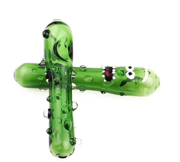 Cucumber Glass Blunt Pipe Weed Smoking Novelty Personality Tobacco Accessories Gift Preferred Cigarette Herb Grinder Filters | Дом и сад