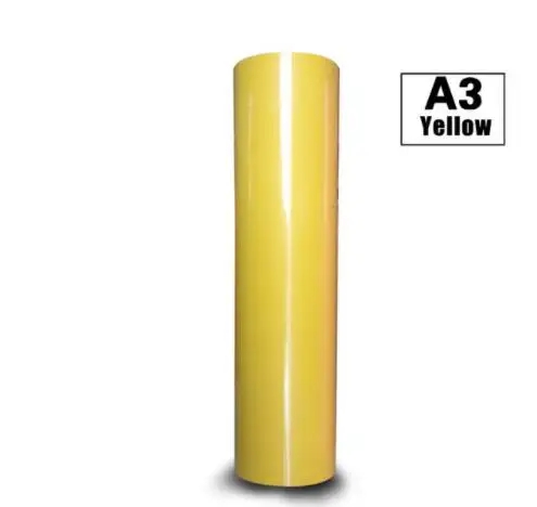 yellow 1 лист 1" x 40"/30 см x 100 см ПВХ теплопередача виниловая режущая пленка - Цвет: yellow