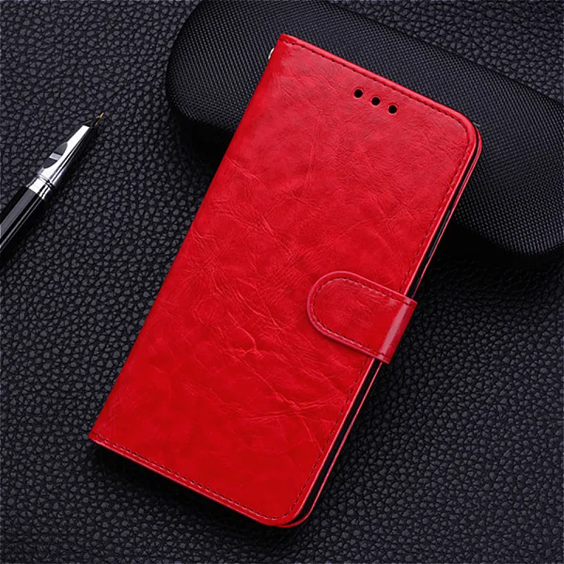 Флип чехол для Xiaomi Redmi 7A Redmi7a мягкая задняя крышка из ТПУ кошелек кожаный флип Xiomi A7