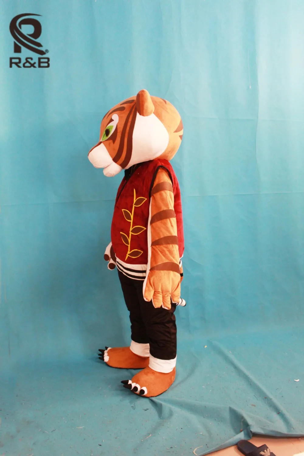 Высококачественный Tigress костюм талисмана тигра кунг-фу панды мультфильм для