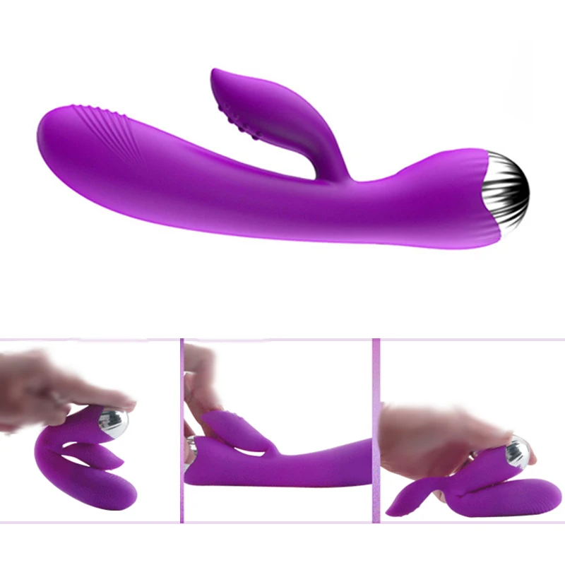 10 Частота нагрева Вибраторы USB перезаряжаемые G Spot Массажер вагинальный
