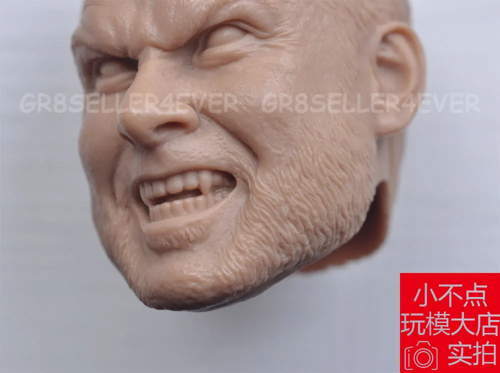 Пользовательские горячие 1/6 весы пустая голова Sculpt Росомаха Sabretooth Liev Schreiber