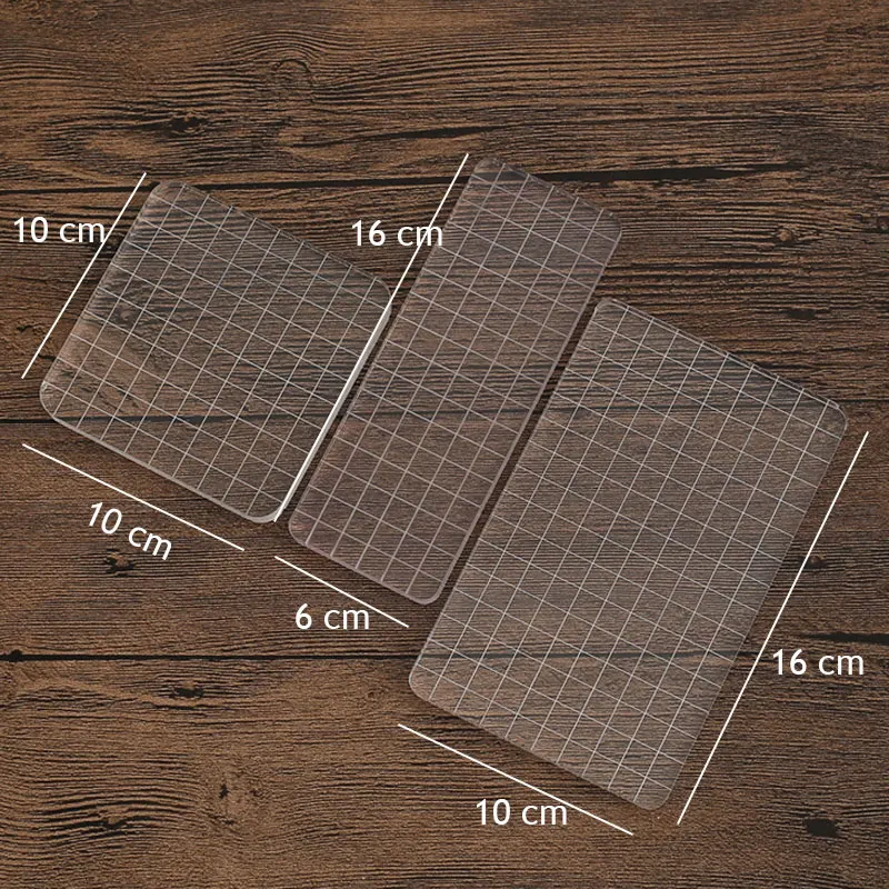 1 шт. Новая прозрачная акриловая пластина diy штампы ручка ручная работа скрапбук