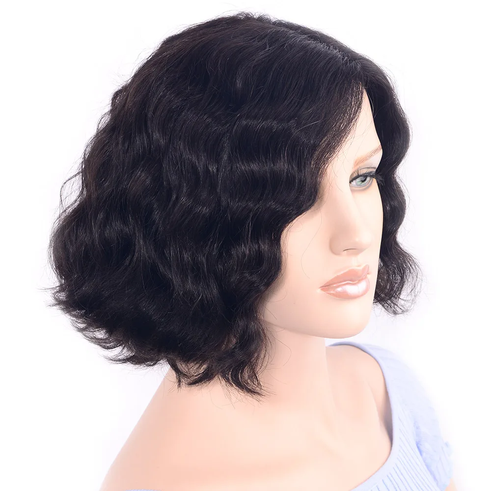 LADYSTAR Remy Передняя часть ручной работы человеческих волос парики натуральные