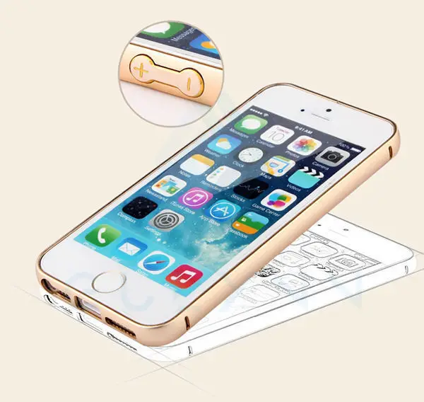 Горячее предложение! Распродажа! алюминиевый бампер чехол для iPhone 5 S 5 SE модный круглый дуговой металлический кнопочный каркас роскошный металлический кнопочный чехол s для iPhone5 5 S