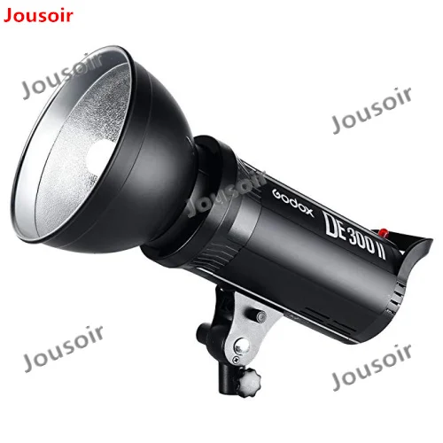 Студисветильник вспышка Godox DE300II 300 Вт 300Ws GN65 стробоскоп налобный фонарь для