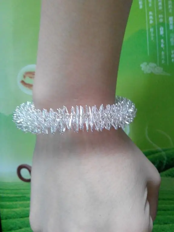 Супер распродажа 10 шт./лот массажер запястье Кольцо Иглоукалывание кольцо массаж руки Relax|acupuncture ring|massage