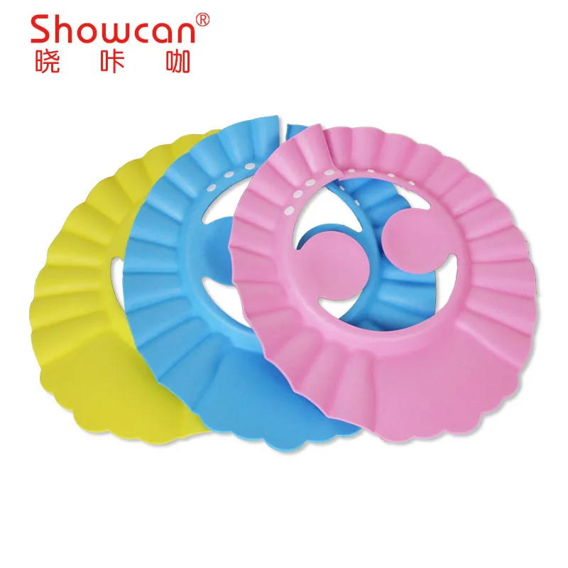 Новая Детская кепка для шампуня утепленная регулируемая EVA пенная душа шапка