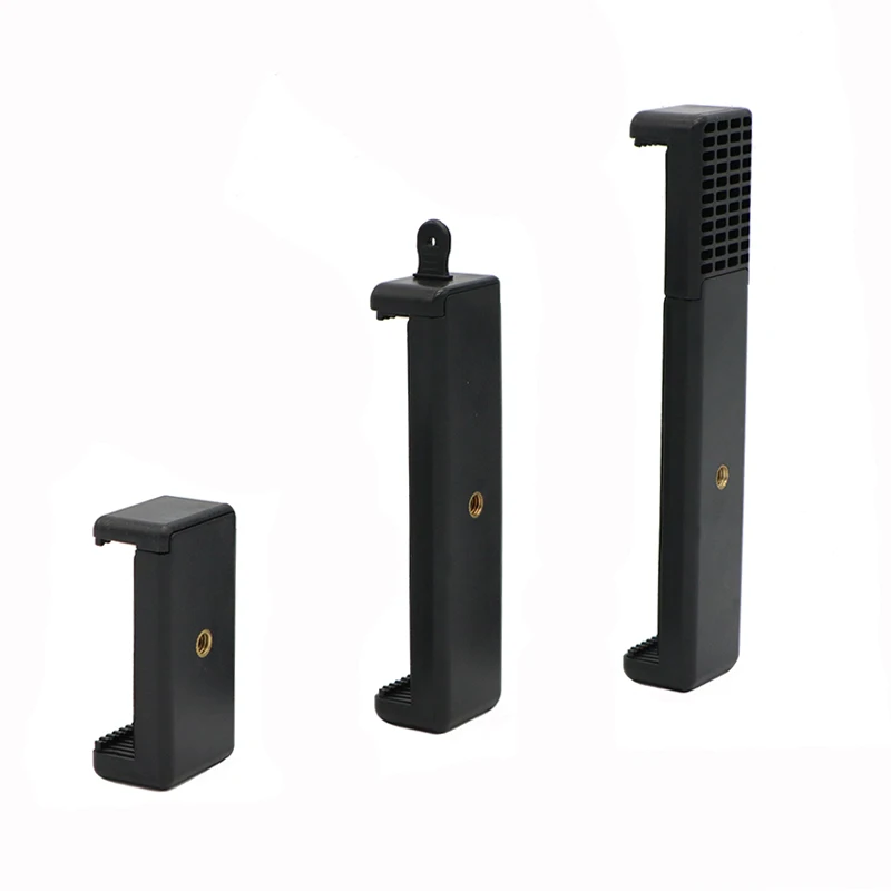 Phone Holder Adapter Clip Screw Tripod Self Stick Big Bracket Stander for Cellphone Iphone X XS 8 7 Plus Ipad Mini Samsung | Электроника