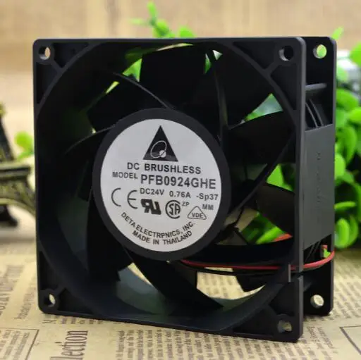 Двухлинейный инверторный вентилятор Delta PFB0924GHE 24 в 550 а ABB ACS510/9238 9 см
