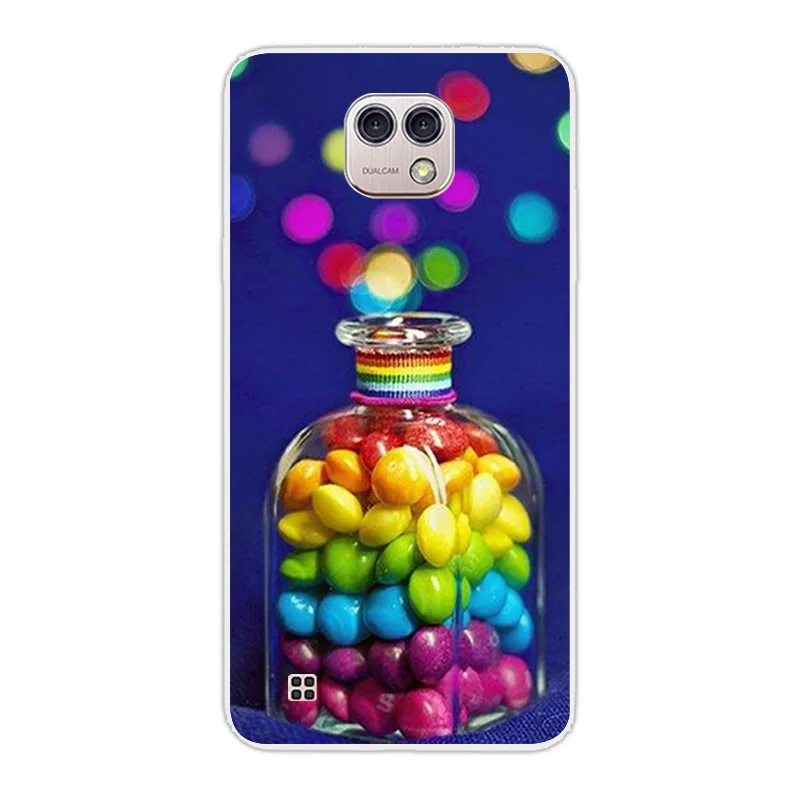 5.2&quot For LG X cam Phone Case Luxury Fundas for Cam K580 K580DS Coque Soft Silicone Lg x Cases Funny Cat Back Covers |