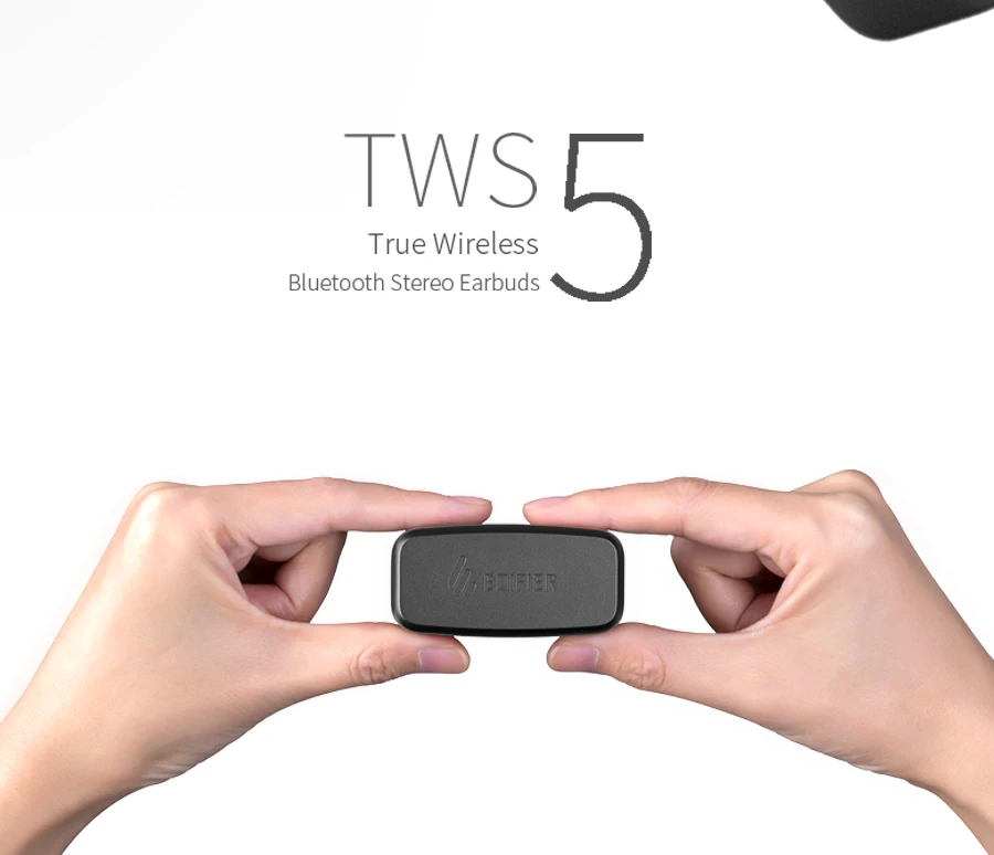 EDIFIER TWS5 Bluetooth V5.0 TWS наушники aptX декодирование аудио IPX5 водонепроницаемые наушники с сенсорным управлением bluetooth беспроводные наушники