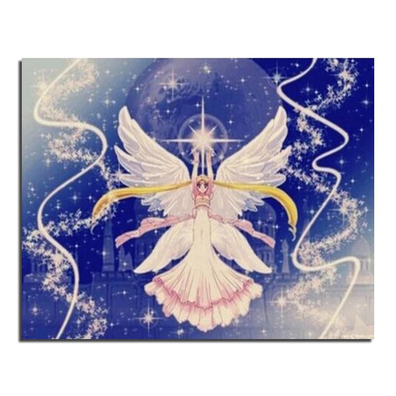 Сейлор Мун 50x40 оптовая продажа алмазная живопись сделай сам украшение для дома