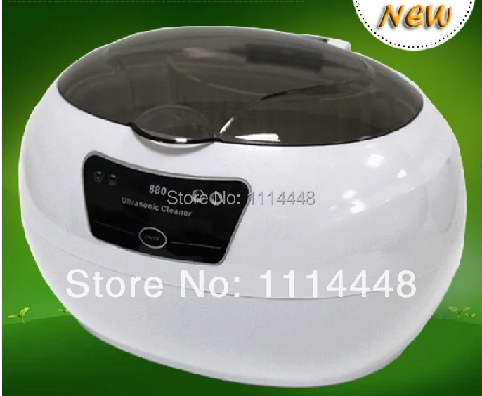 

Silent Ultrasonic cleaning machine JP-880 Household Commercial Glasses Jewelry razor Ultrasonic Cleaner 50W 600ML