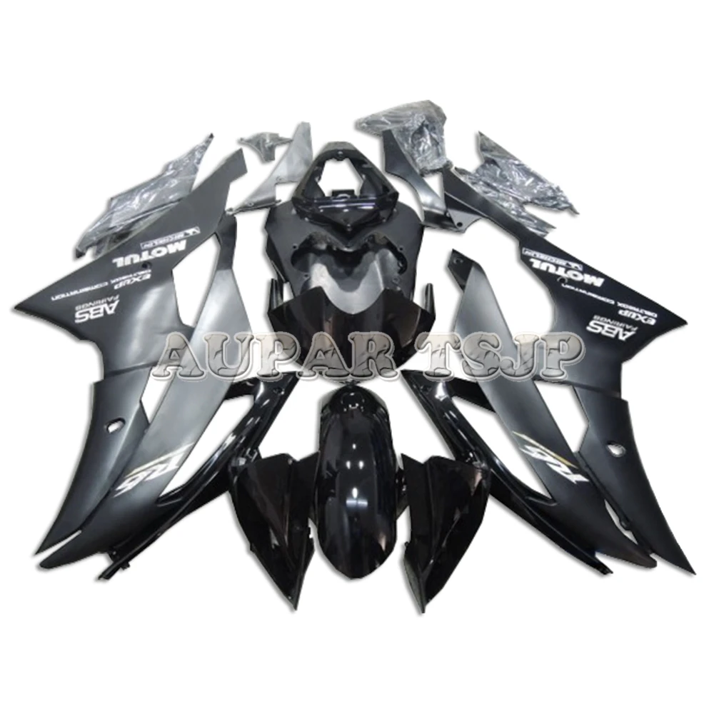 

Flat Black Grey Fairings For Yamaha 2008 09 10 11 12 13 2014 15 2016 YZF-600 R6 ABS Injection Cowlings Plastic Bike Panels