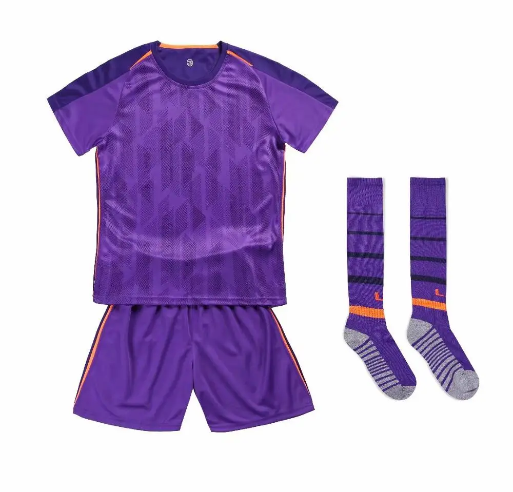 kids sets Комплекты для детей; Футбольная форма для мальчиков и девочек; спортивные костюмы для детей; молодежные тренировочные костюмы; комплект с носками с принтом под заказ - Цвет: kids sets