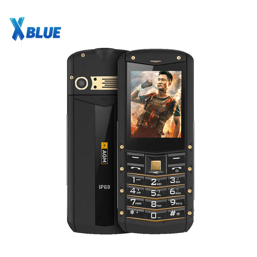 Телефон AGM M2 защищенный IP68 GSM 2 SIM карты Bluetooth FM|Смартфоны| |