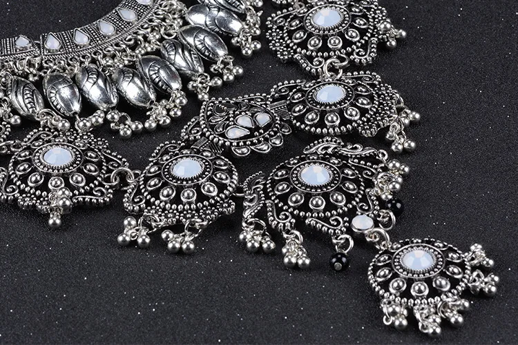 European big Brand Fashion Retro Metal long Necklaces &amp Pendants Vintage Luxury Choker Big Collar Statement Jewelry | Украшения и