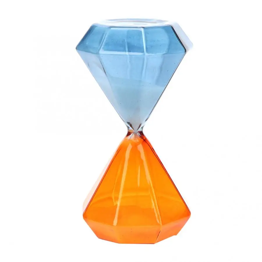 Hourglass Hour Innovative Diamond Shape Hourglass Sand Clock Sand Timer 5 Minutes Sand Glass Desk Decor Hour Glass 60 Minutes