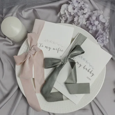 vows card C Дешевые уникальные 2 шт партия бумаги свадебный день браков реквизит для фотографий украшения карты - Цвет: vows card C