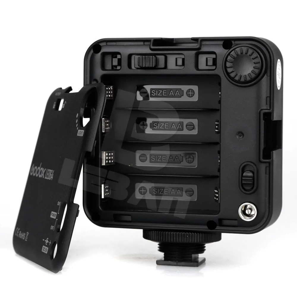 Godox LED64 Светодиодная лампа для видеокамеры DSLR Мини видеорегистратор