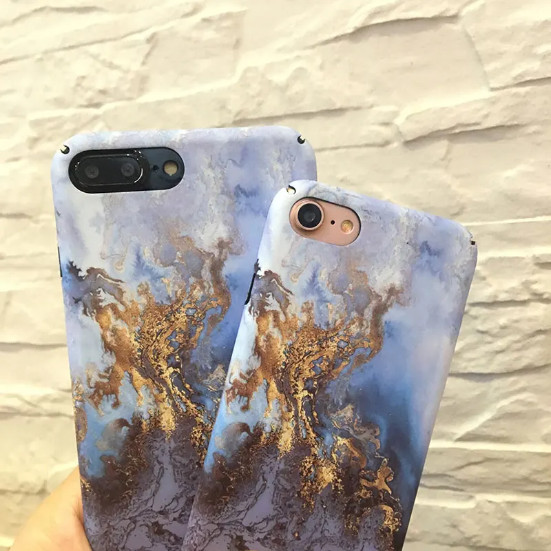 Чехол для телефона Boucho Art Marble чехол iphone 5 5S SE матовый жесткий защитный 7 6 6s Plus синий