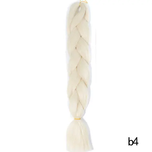 Beyond beauty Ombre Jumbo косички синтетические косички волосы крючком 100 цветов доступны 100 г наращивание волос - Цвет: 27/613