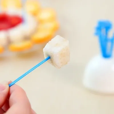 BF040 Lovely whale fountain fruit fork suits Creative animal to sign Fashion small 10*4.9*4.5cm | Дом и сад