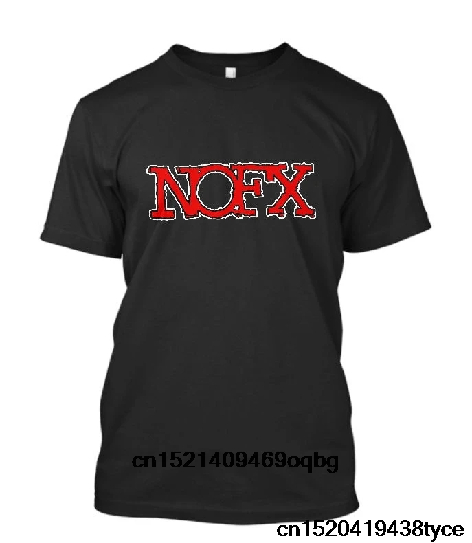 Хлопковая мужская Футболка с рукавами для мальчиков новая футболка Nofx Rock Band |