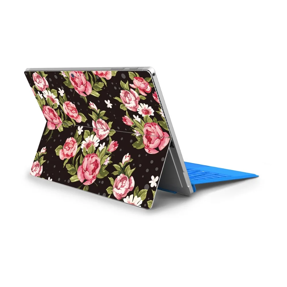 Красочные цветы серии виниловые наклейки для microsoft Surface Pro 5 Pro 6 полное заднее покрытие наклейки для ноутбука Surface Pro 4