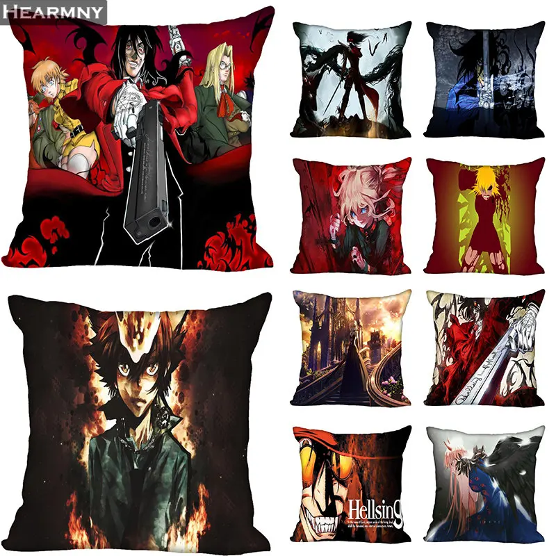 HEARMNY HELLSING горячая Распродажа наволочка чехол высокого качества Новогодняя