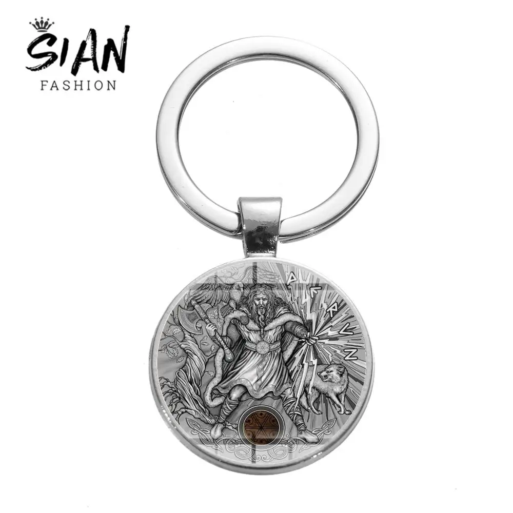 SIAN, Новое поступление, славянские грозы, брелок, грозы перуня, изображение, стекло, кабошон, автомобильный брелок, брелок, аксессуары