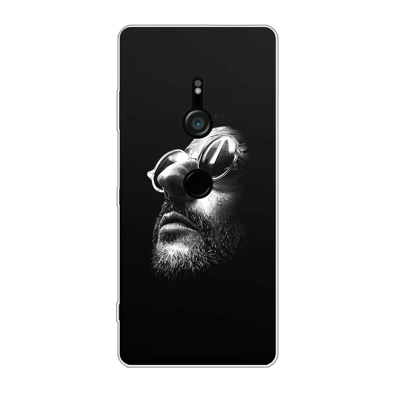 For Sony Xperia Xz3 Case Silicon tigon beast Painting Soft TPU Back Cover for protect Phone cases shell |