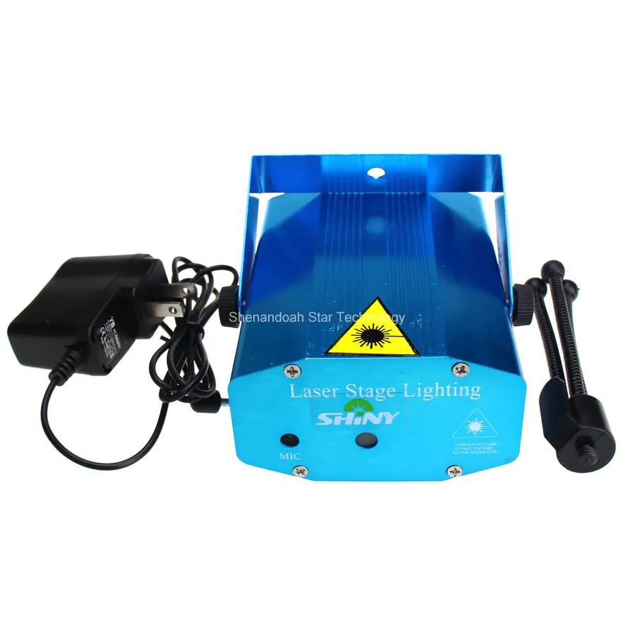 ESHINY Mini R & G 4 лазерные узоры проектор клубный бар танцевальный диско домашний кофе