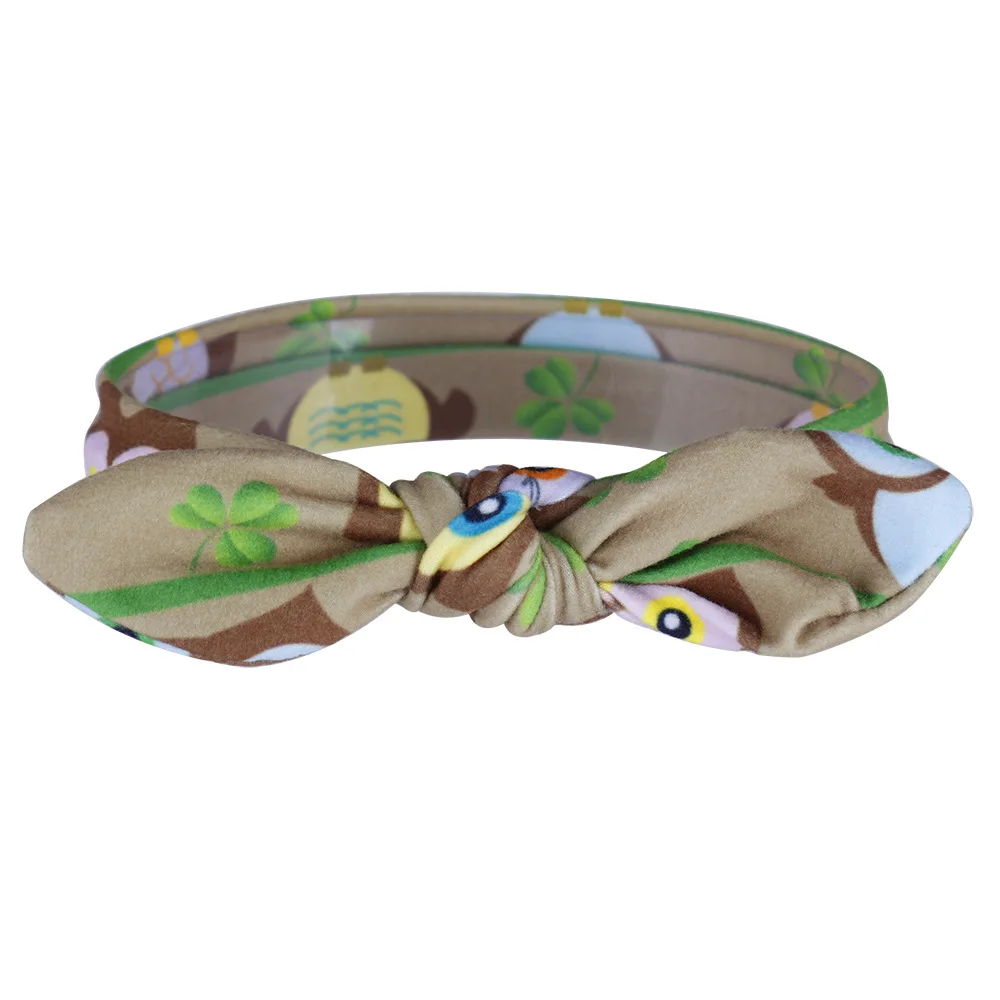 Новинка 2017 бант для волос девочек детские повязки на голову с кроличьими ушками