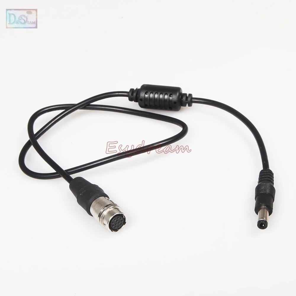 

DC 12v папа до 12 Pin Hirose кабель для Canon Nikon GH4 Power B4 2/3 "Fujinon объектив