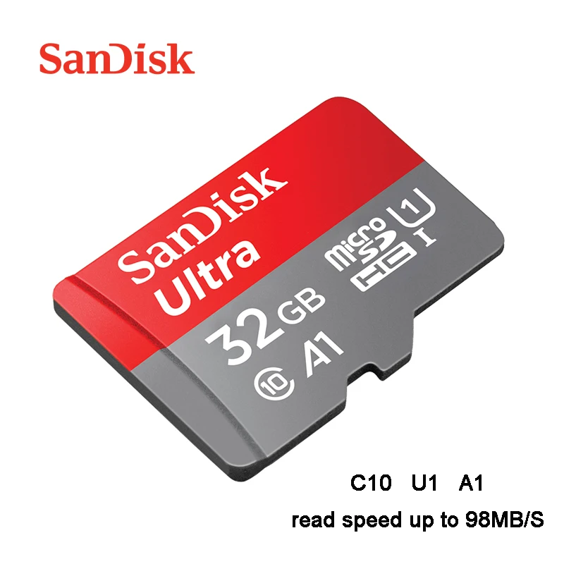 Двойной Флеш накопитель SanDisk Ultra карты памяти 32 Гб оперативной 16 встроенной microSDHC
