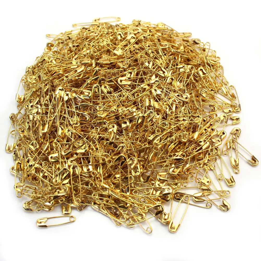 1000 шт. золотистые мини булавки для броши|mini safety pin|pins for broochespin pin |