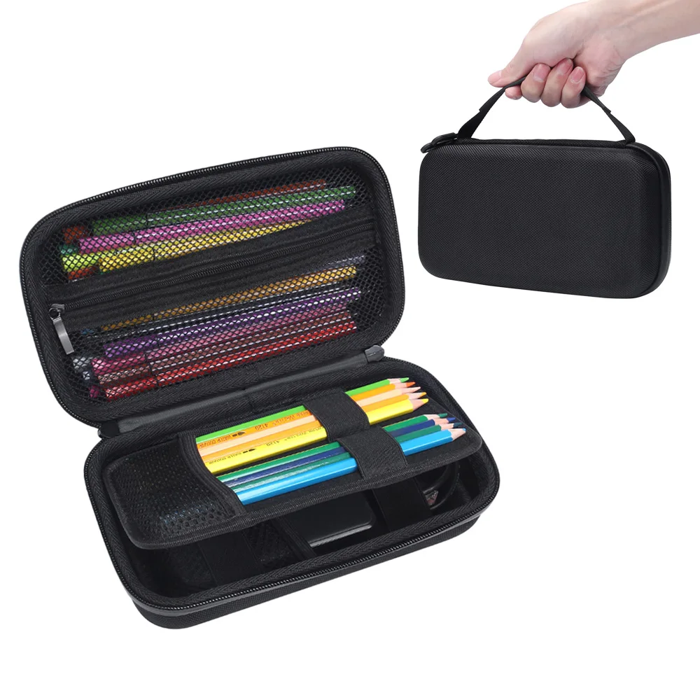 2018 Новые PU Carry защитная коробка большая Ёмкость multifunctioncover сумка для Канцтовары