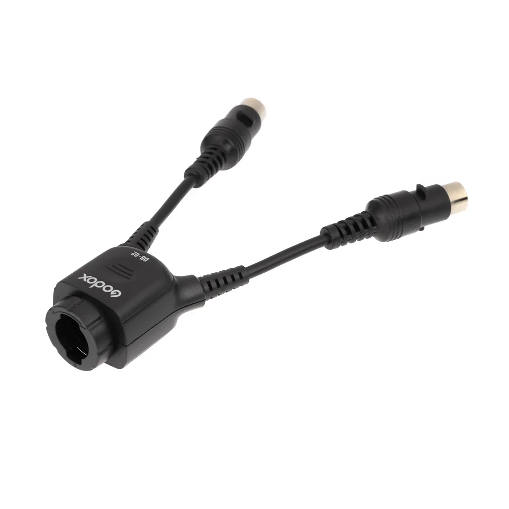 Адаптер для кабеля Godox DB-02 2 в 1 Y-типа Propac Power Pack PB960 AD360 AD180 улучшенное время