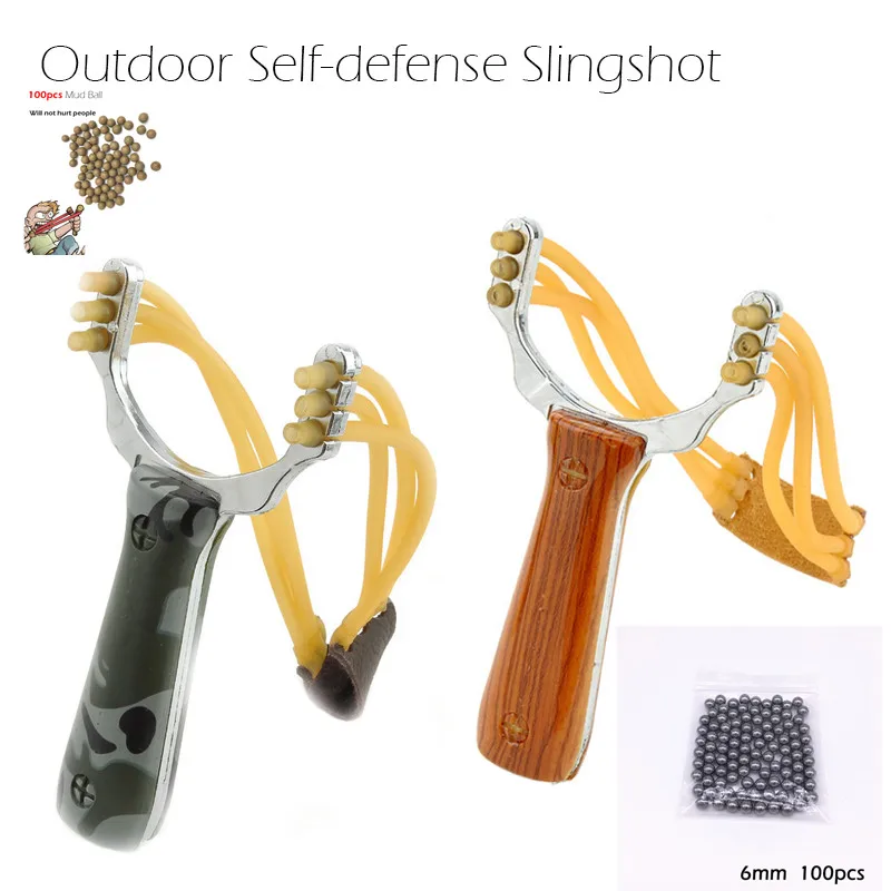 

Outdoor Games Slingshot Sling shot Slingshot Catapult Camouflage Bow Un-hurtable Play Mud Balls Mini Hunting Crossbow Hunter Bow