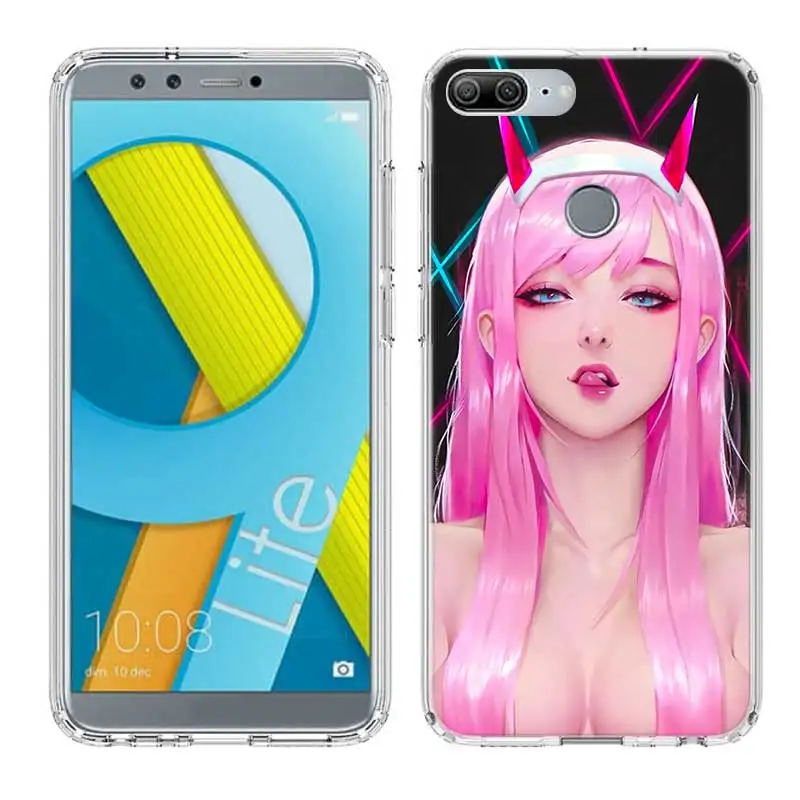 Силиконовый чехол для телефона Darling in the Franxx Zero Two Huawei Honor 20 Pro 10 9 lite 8X 8A 20i 8C 8S V20 Y5 Y6 Y7