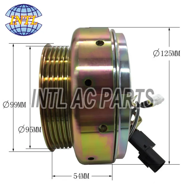 Комплект компрессора сцепления MSC90C для Mitsubishi Carisma Lancer Mirage AKC201A203 AKC201A203A MB958178 MR189104