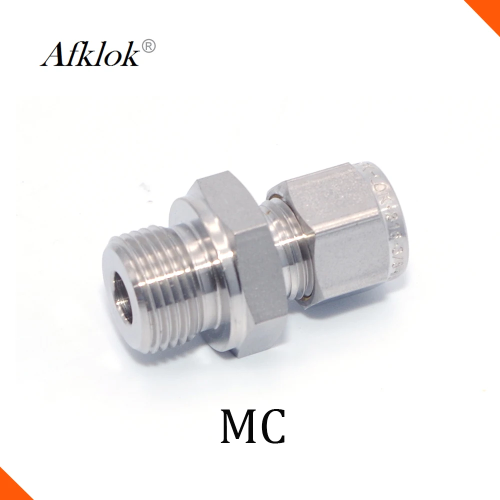 Фитинги для газовых труб 1 2 &quotNPT из нержавеющей стали Компрессионный фитинг|tube