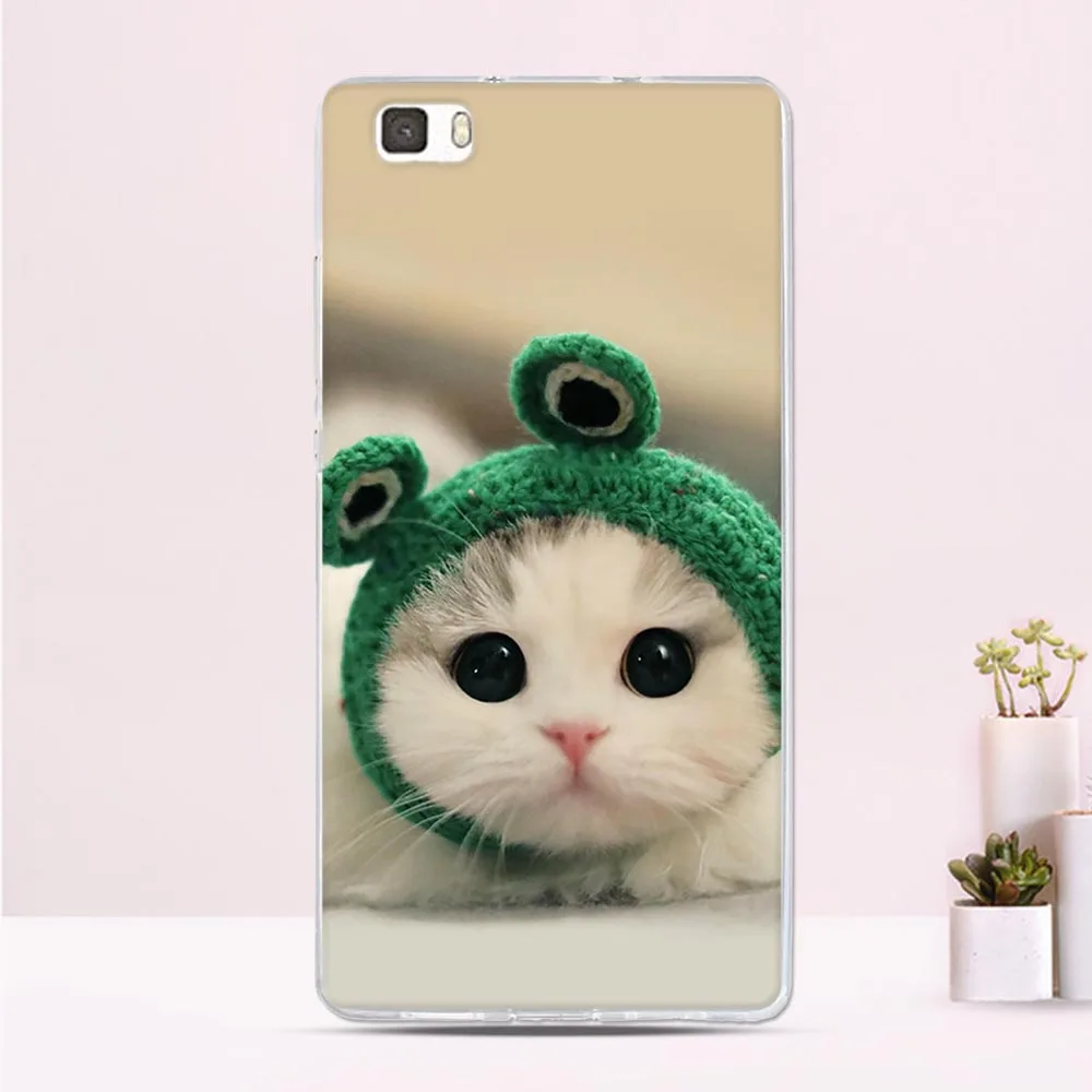 Чехол для Huawei P8lite 5 0 дюйма защитный силиконовый чехол задней панели чехлы